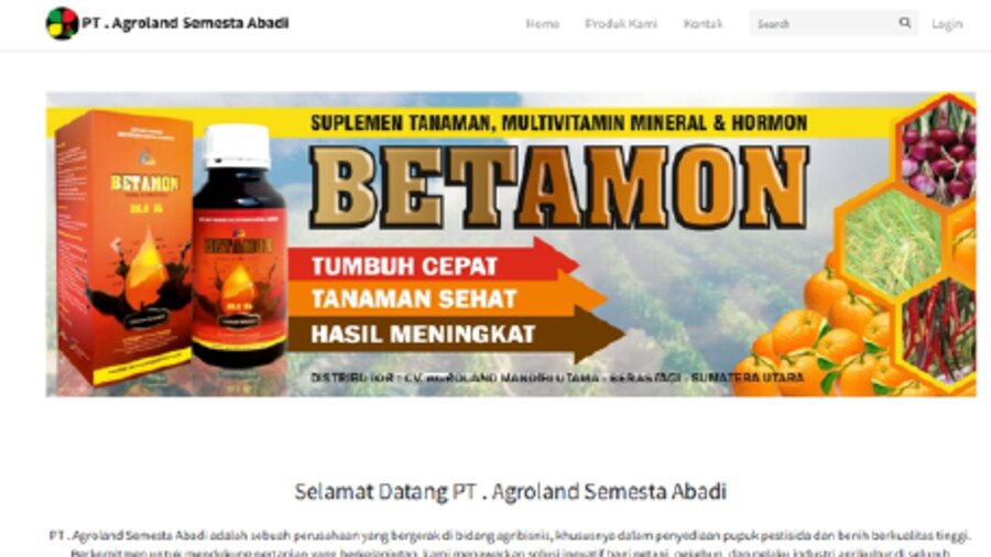 Toko Online PT Agroland Semesta Abadi