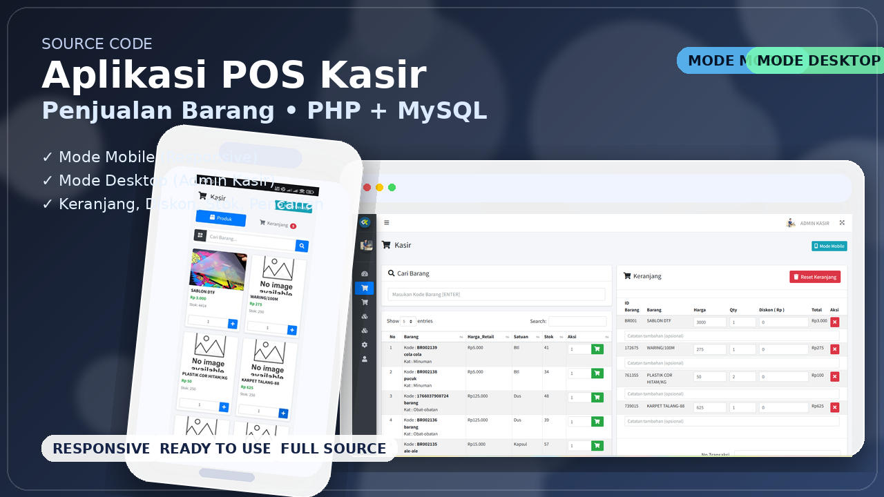 Dokumentasi Aplikasi POS Kasir Codekop