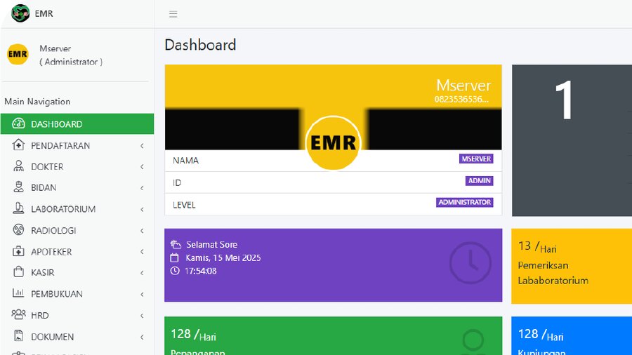 EMR (Electronic Medical Record) Klinik