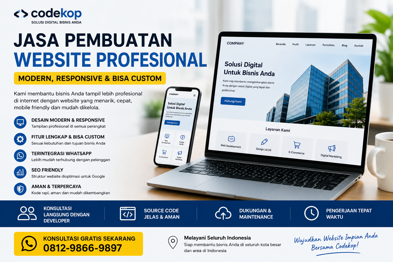 Jasa Pembuatan Website Profesional di Pekanbaru