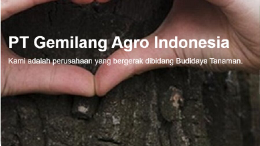 Website Company Profile PT Gemilang Agro Indonesia