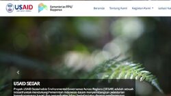 Website Lembaga USAID SEGAR