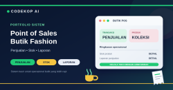 Point of Sales Butik Fashion