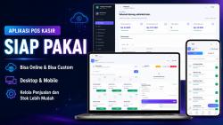 Aplikasi POS Kasir Siap Pakai, Bisa Online dan Bisa Custom