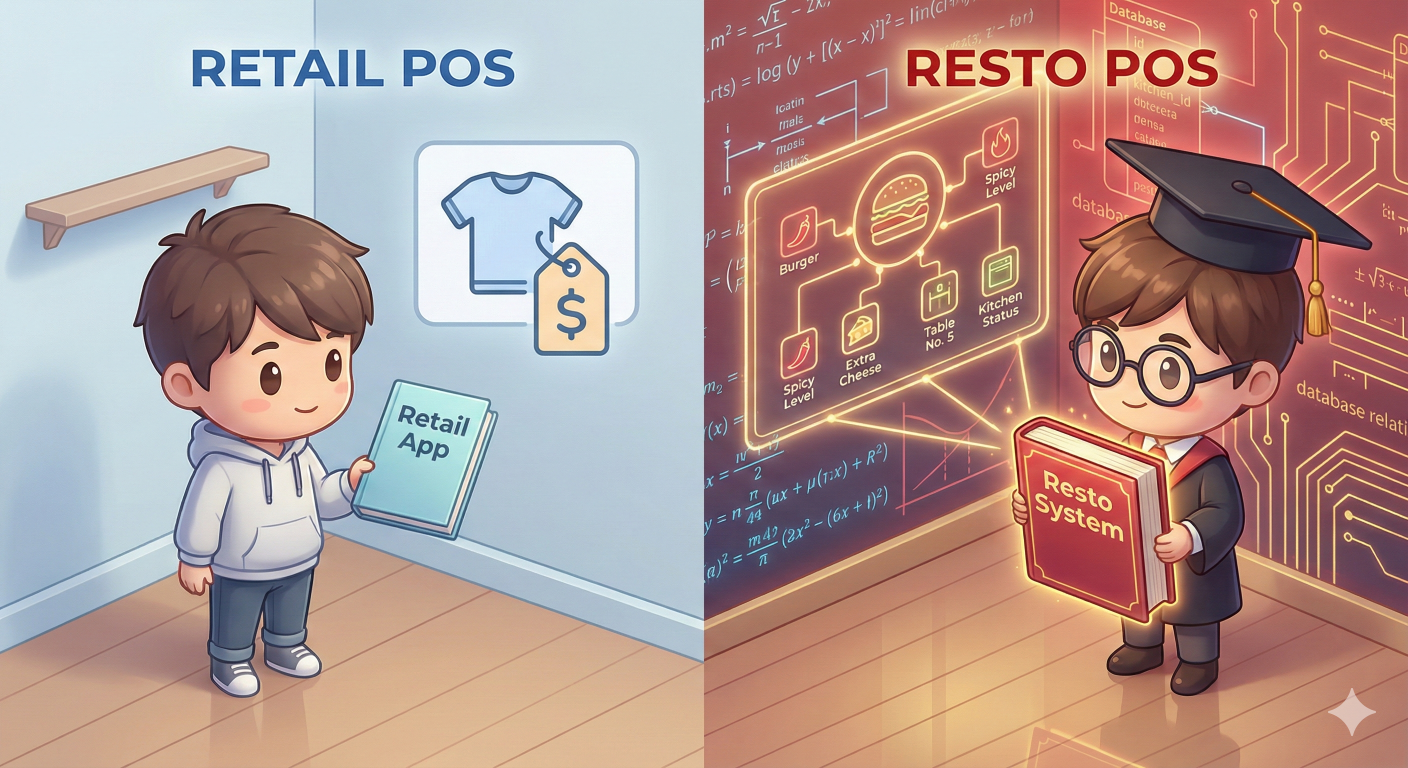 Skripsi Sistem Informasi Restoran: Kenapa Lebih Menantang (dan Nilainya Lebih Tinggi) daripada Toko Biasa?