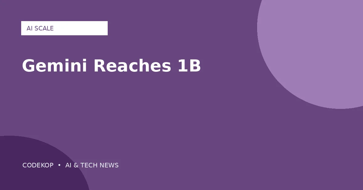 Aplikasi Gemini Google menembus satu miliar pengguna