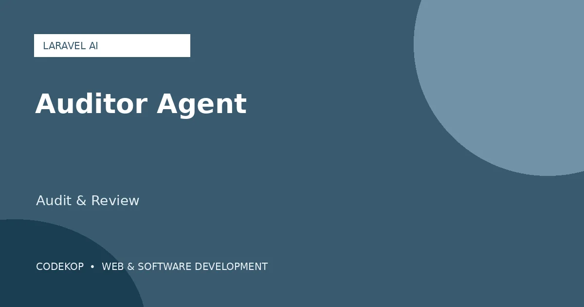Laravel Auditor membantu audit aplikasi dengan AI Agent