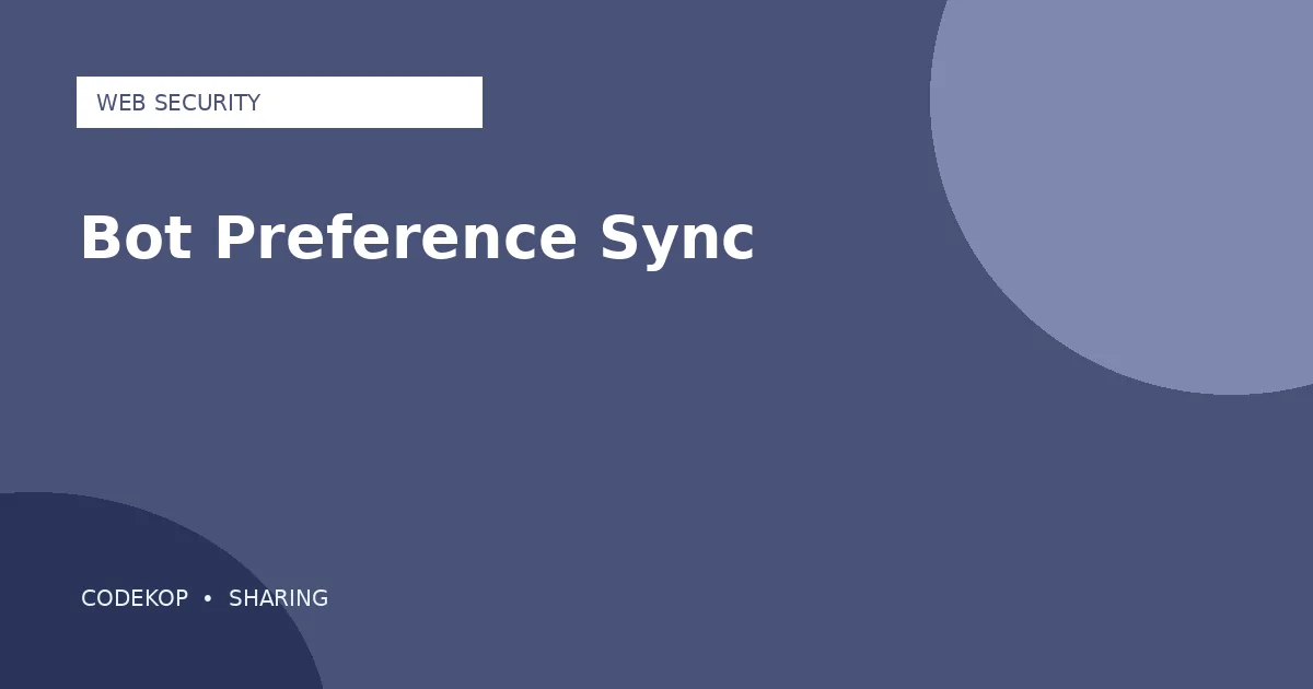 Cloudflare memperkenalkan Bot Preference Sync untuk menyampaikan preferensi crawler