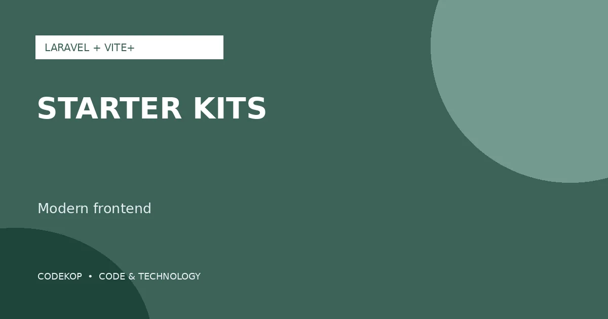 Laravel Starter Kits Kini Menggunakan Vite+ untuk Workflow Frontend