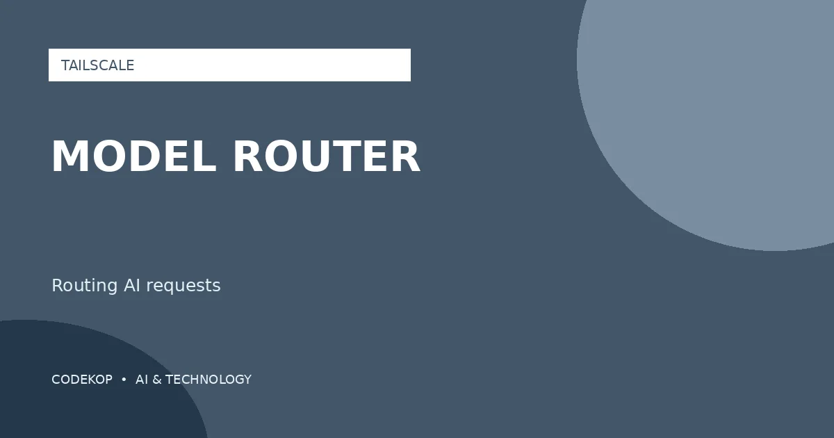 Tailscale Membuat Model Router dengan AI Gateway