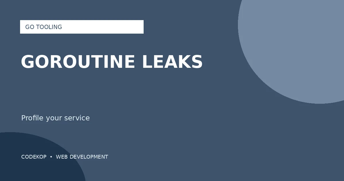 Go Menambahkan Goroutine Leak Profiles untuk Membantu Investigasi Kebocoran