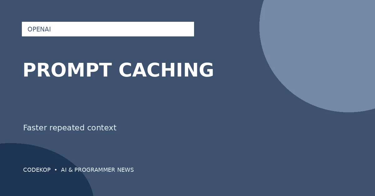 OpenAI Meningkatkan Prompt Caching untuk GPT-6