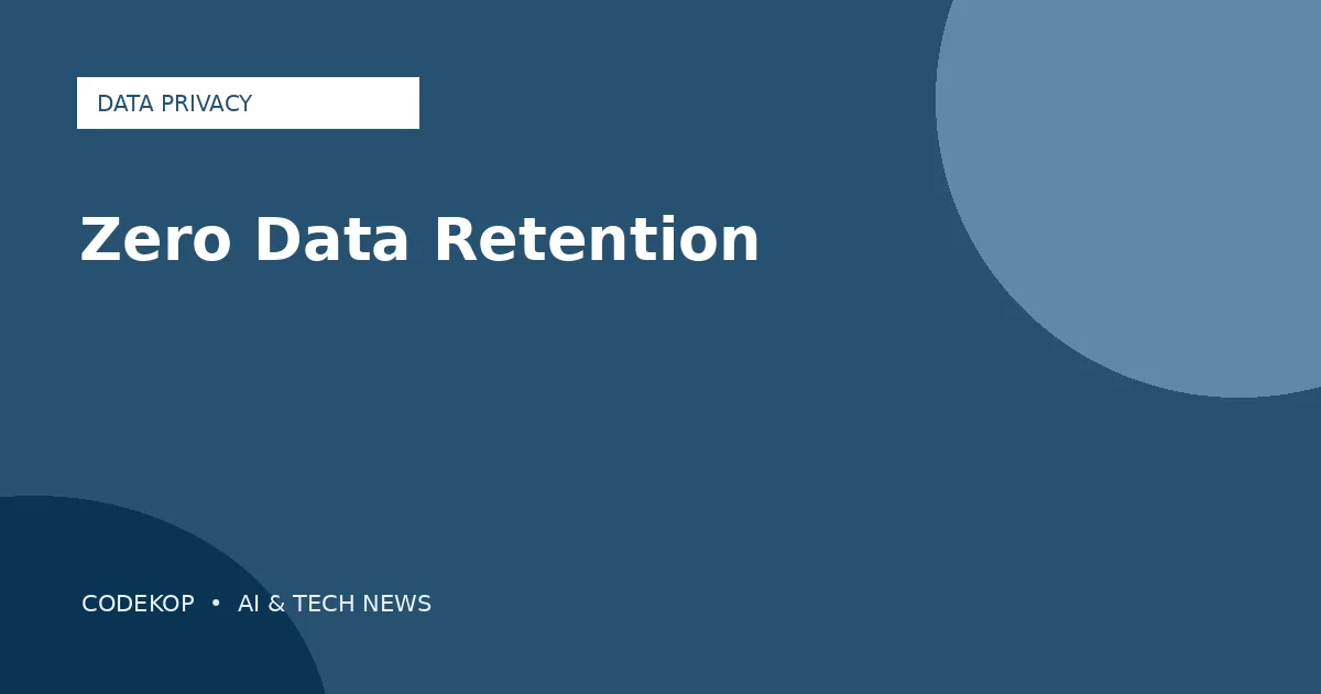 OpenAI menawarkan Zero Data Retention untuk model frontier