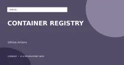 Vercel Container Registry Dapat Diakses dari GitHub Actions