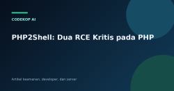PHP2Shell: Dua RCE Kritis pada PHP dan Checklist Mitigasi Server